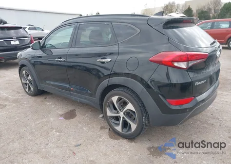 2016 Hyundai Tucson Limited из США, поврежденный, VIN KM8J33A21GU128310